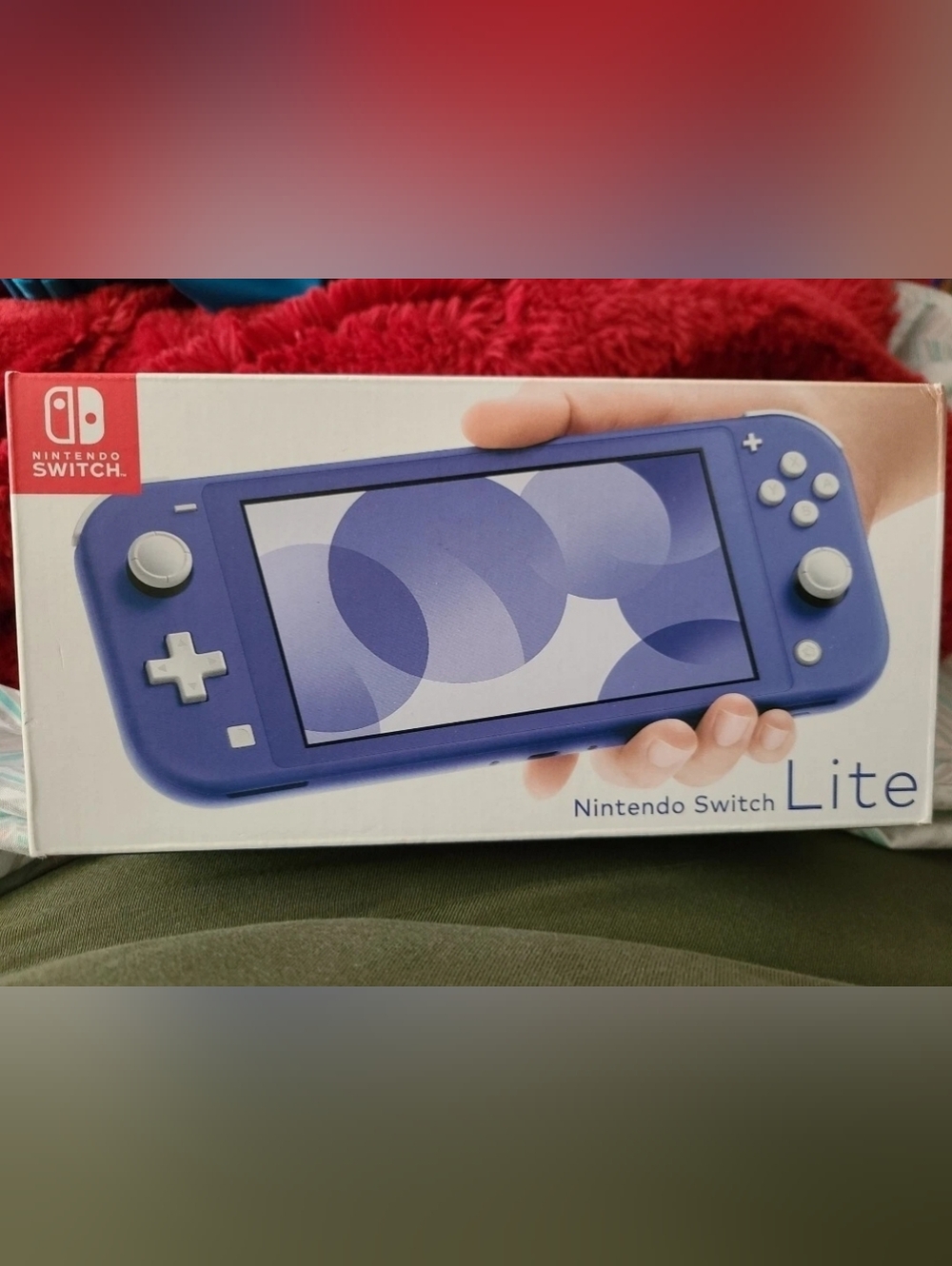 Nintendo* Switch Lite Handheld Gaming System.